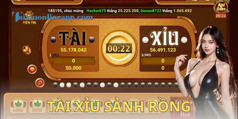 Ưu điểm của tài xỉu sảnh rồng khi chơi
