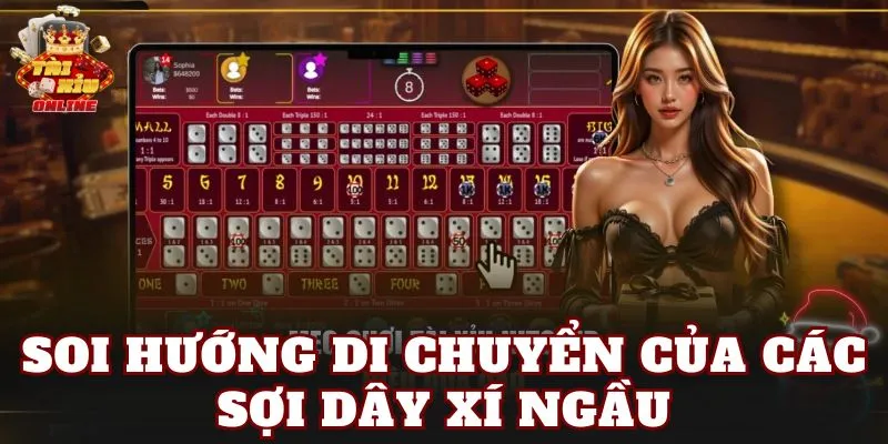 Soi Hướng Di Chuyển Của Các Sợi Dây Xí Ngầu