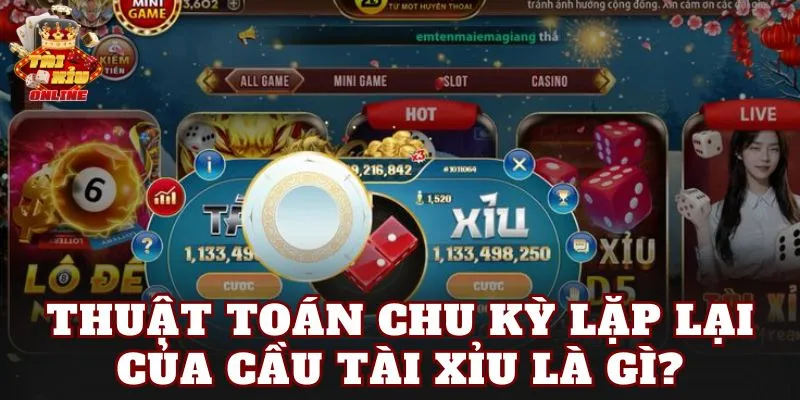 Thuật toán chu kỳ lặp lại của cầu tài xỉu là gì?