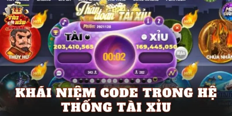 Khái niệm code trong hệ thống tài xỉu