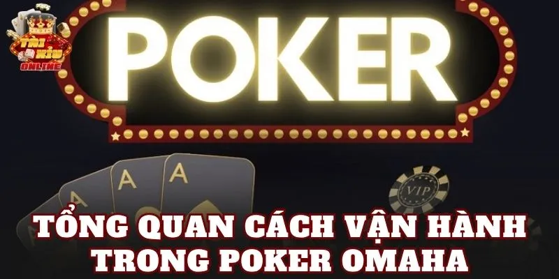 Tổng quan cách vận hành trong Poker Omaha